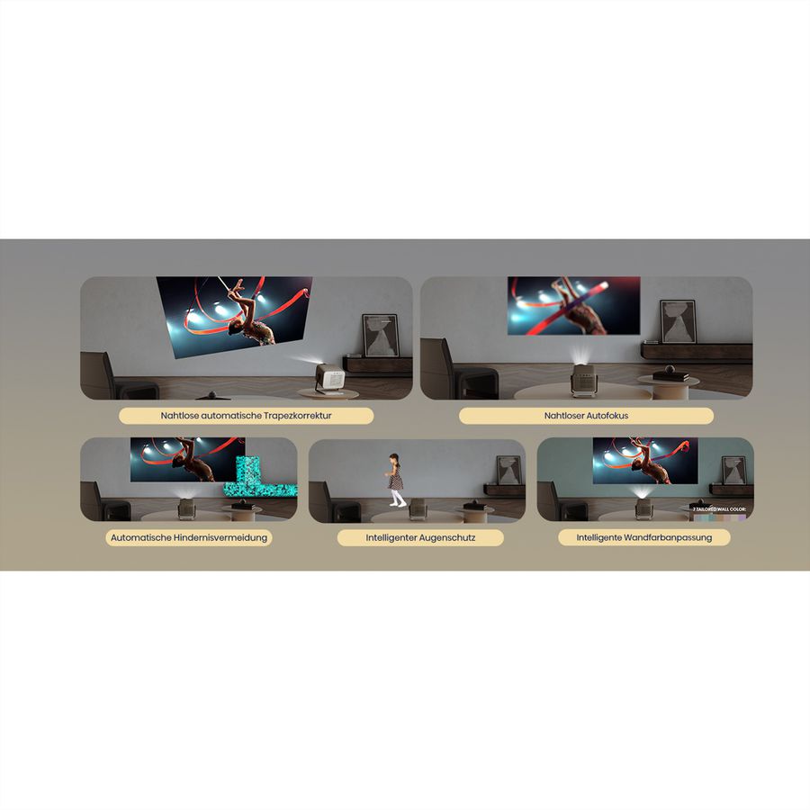 Hisense Laser Beamer M2-Pro , 65"-200", 1300AL, 4K