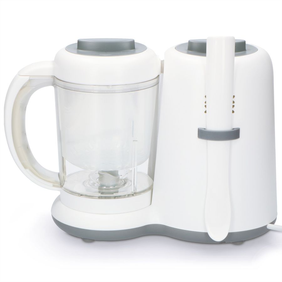 Alecto BFP-66 Appareil à purifier les aliments pour bébés 5 en 1, blance