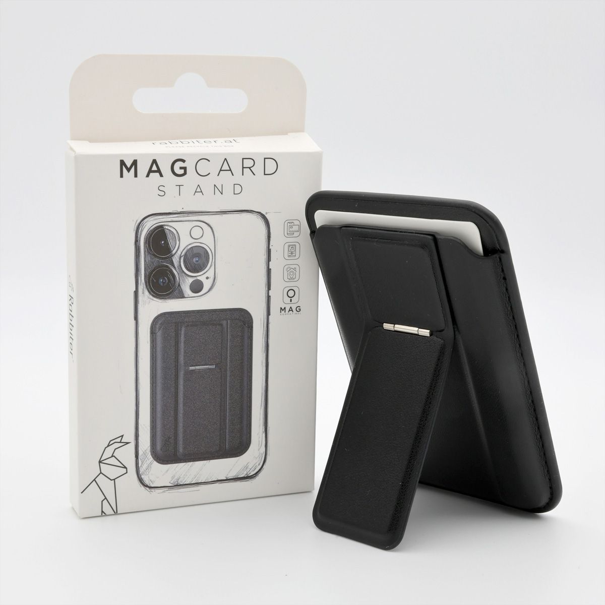 Rabbiter MagCardStand, noir