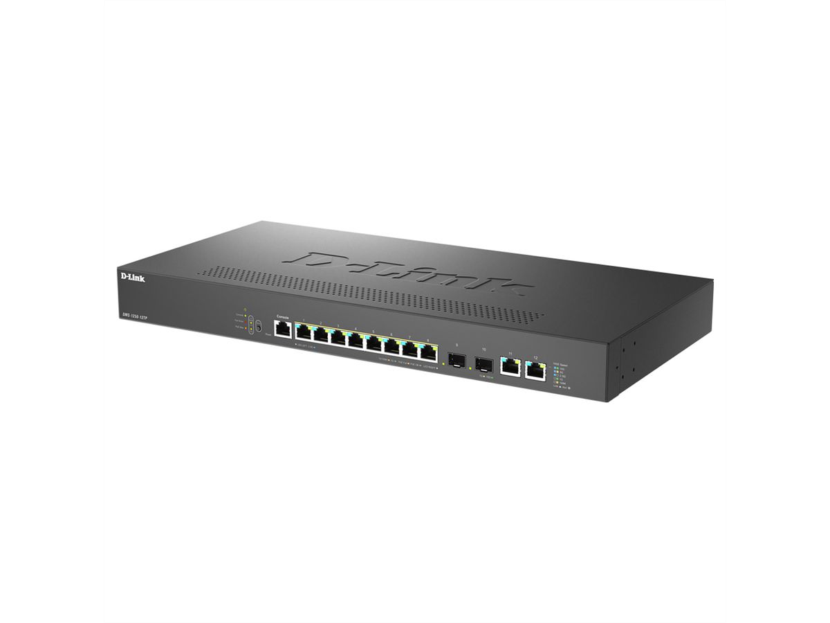 D-Link DMS-1250-12TP/E 12Port PoE Switch