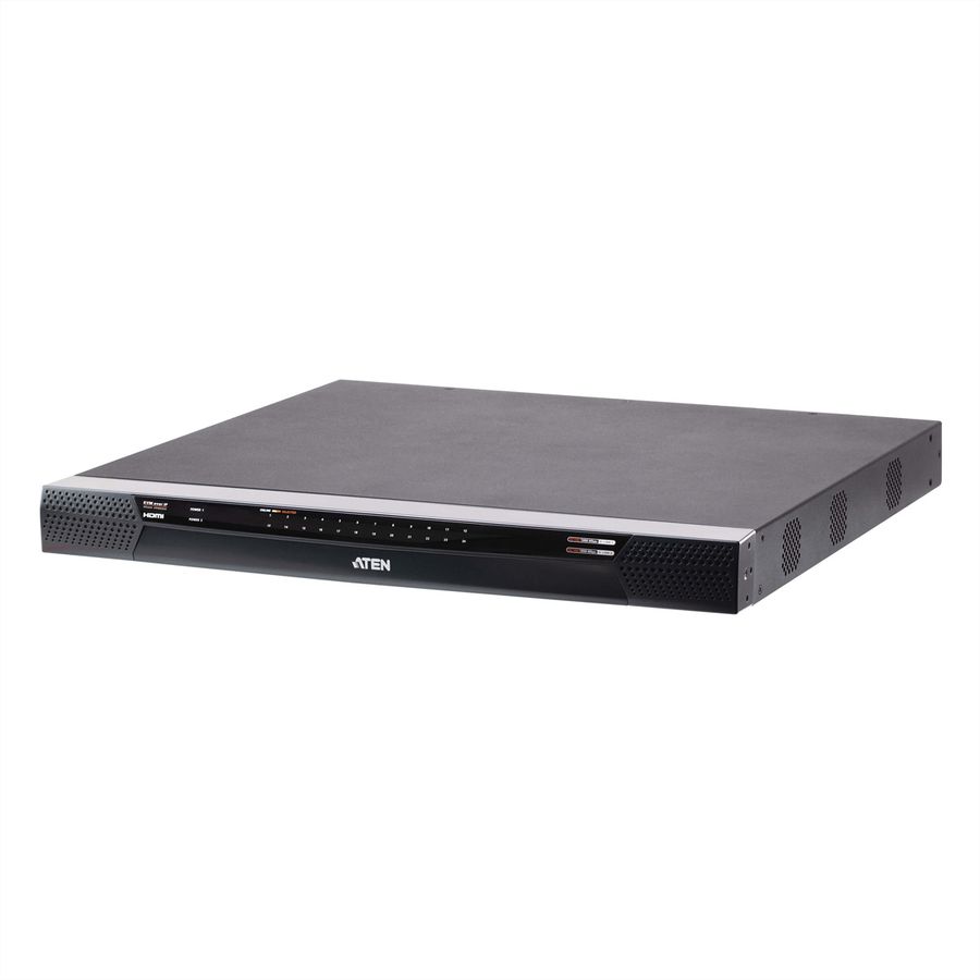 ATEN KN4024VB Commutateur KVM sur IP 24 ports Cat.5 Multi-Interface, 1 local/4 distant