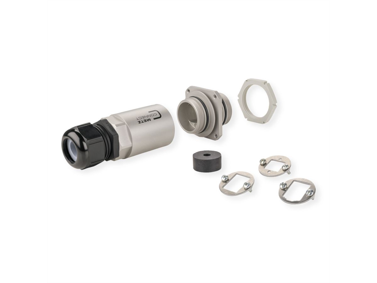 METZ CONNECT Schutzgehäuse Set Wanddurchf.