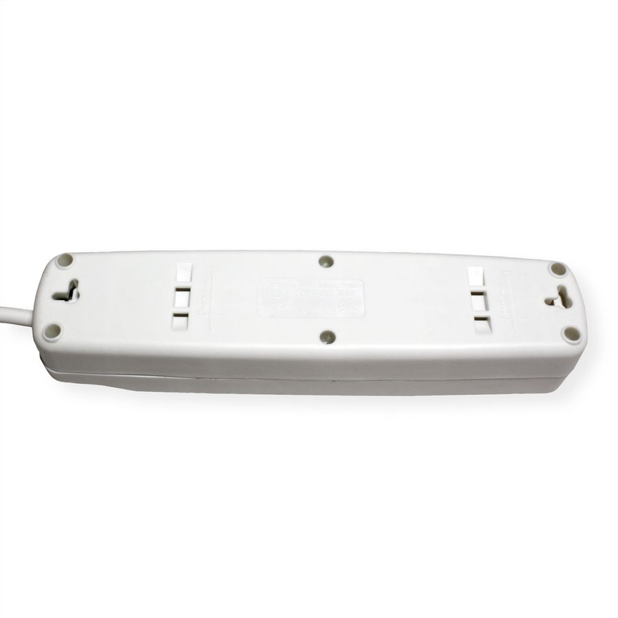 BLANK Steckdosenleiste, 5fach T13, mit Schalter, weiss