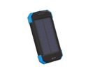 Xlayer Powerbank PLUS Solar, Wireless 5W schwarz/blau 10.000 mAh