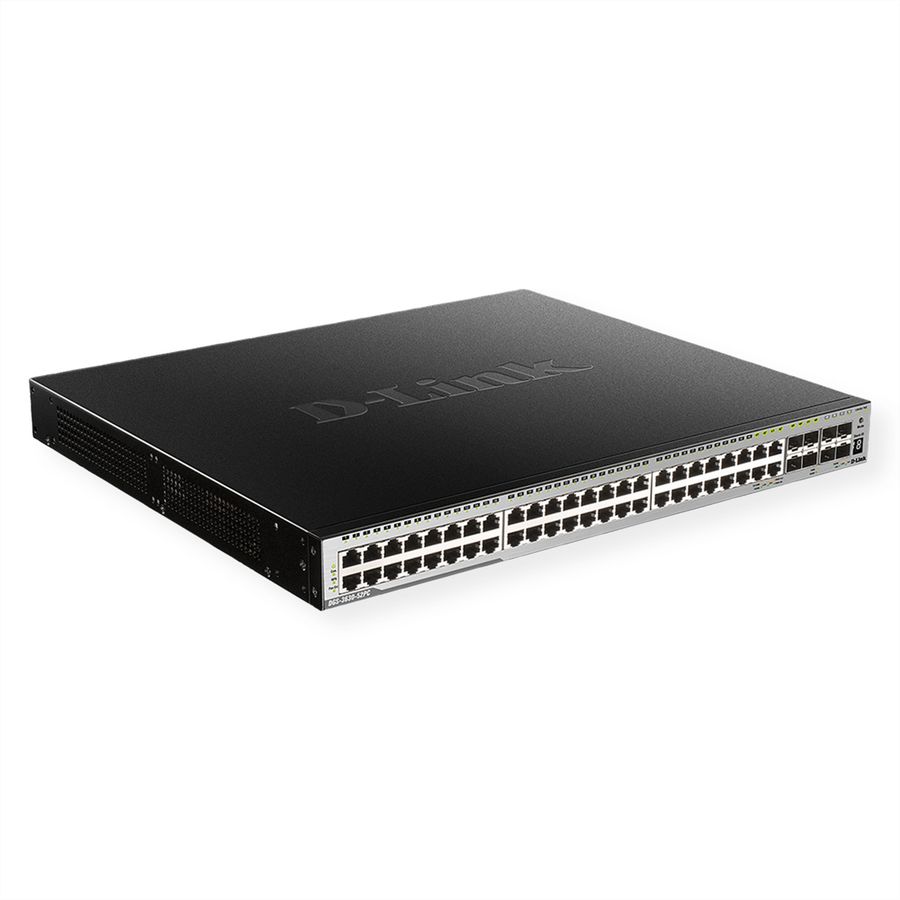 D-Link DGS-3630-52PC/SI/E 52-Port Layer 3 Gigabit PoE Stack Switch (SI)