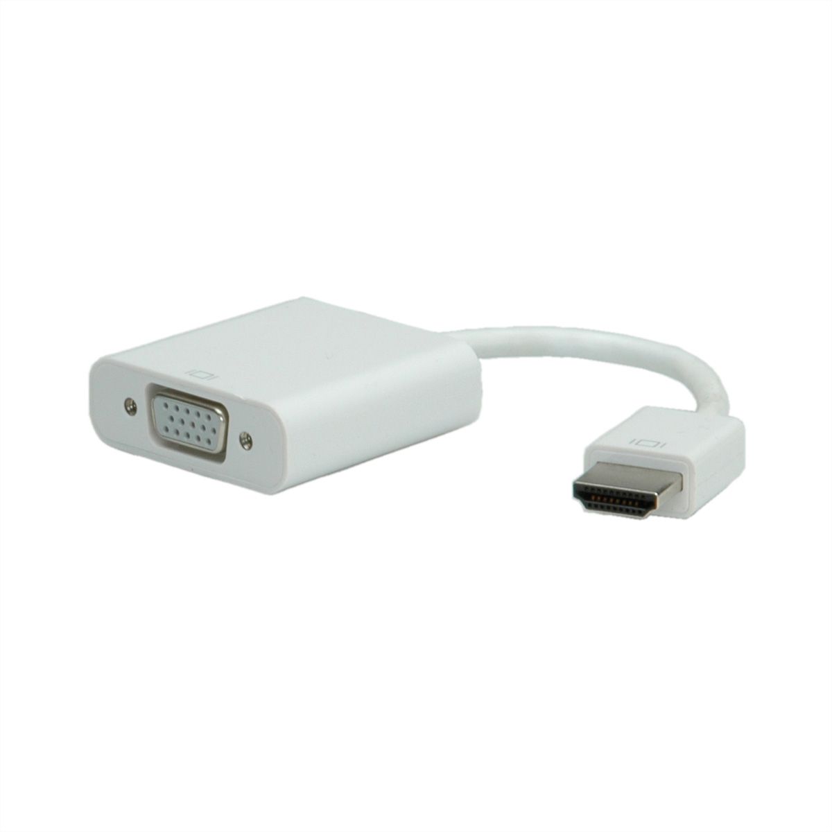 ROLINE Adaptateur HDMI-VGA, HDMI M-VGA F, 0,15 m