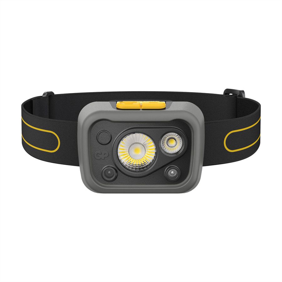 GP Discovery lampe frontale CH33 100lm, noir/vert