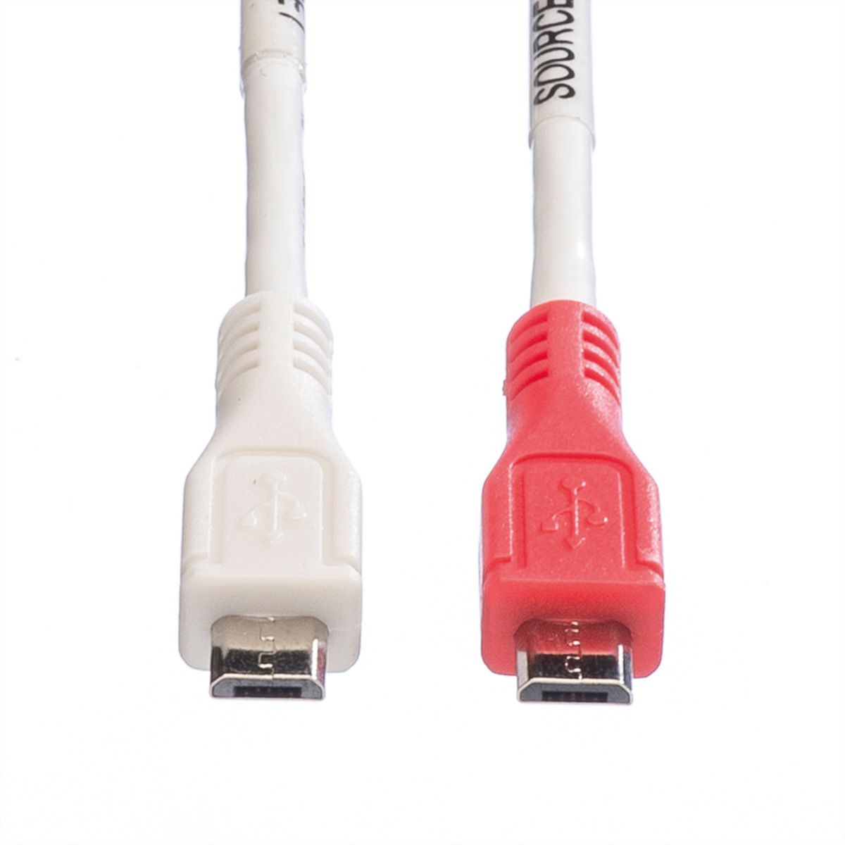 VALUE Câble chargeur USB 2.0, Micro B - Micro B, M/M, 0,3m