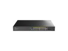 CUDY GS1018PS2 16-Port Gigabit Switch PoE+, 2x RJ45 Uplink, 2x SFP, 200W