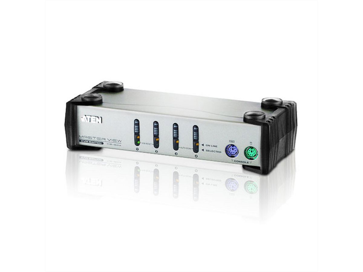 ATEN CS84A Commutateur KVM VGA PS/2 à 4 ports