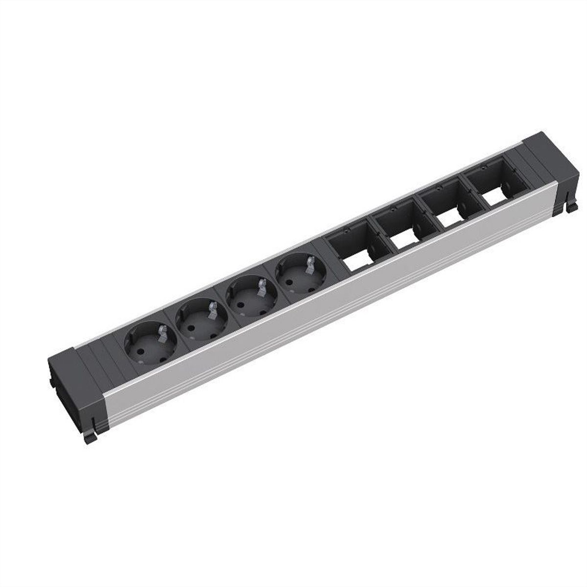 BACHMANN CONFERENCE TOP FRAME X-Large Einsatz 4x Schutzkontakt 4x ABD