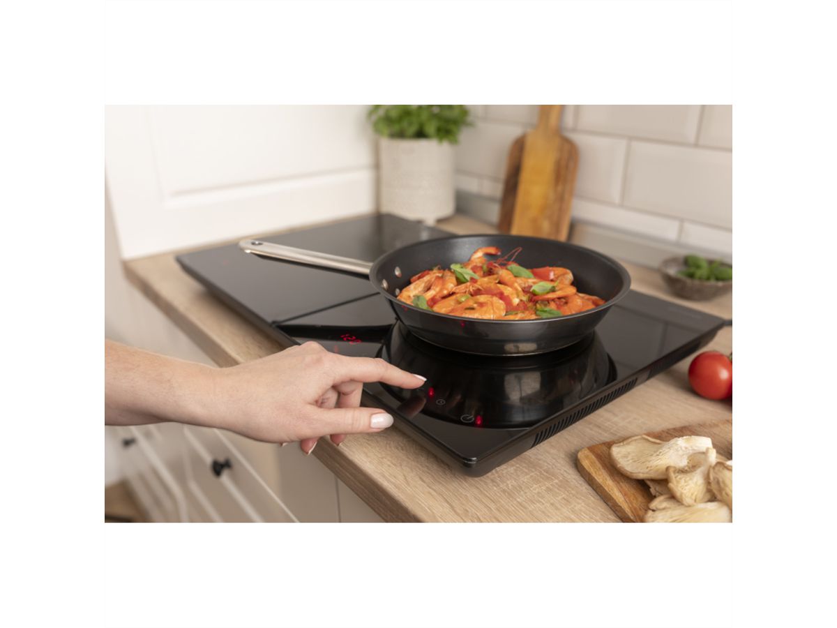 Gorenje Induktionskochfeld ICY3500DGP, 3400W, 45mm, schwarz, doppelt