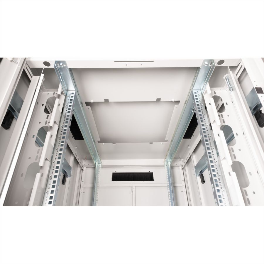 ROLINE 19-Zoll Netzwerkschrank Pro 42 HE, 800x1000 BxT Glastür grau