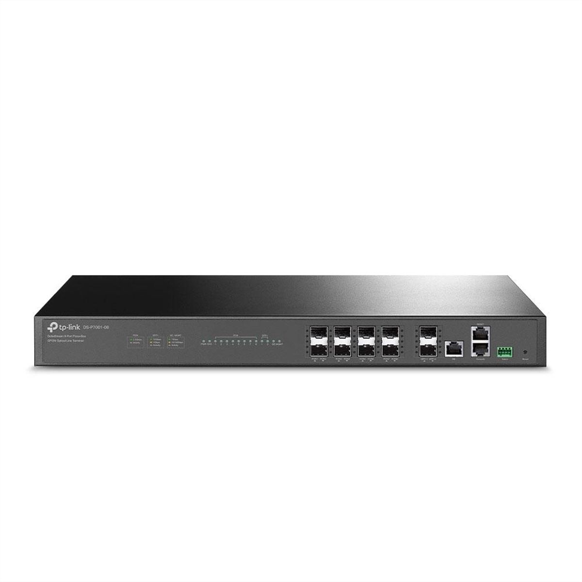 TP-Link DS-P7001-08 Pizzabox OLT , 8x SFP GPON, 2x 10Gbps SFP+