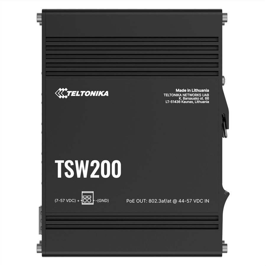 TELTONIKA TSW200 Unmanaged Switch PoE+ Gigabit SFP