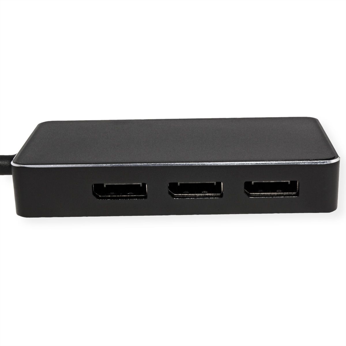 VALUE Adaptateur USB type C - 3x DP, Multi-Stream 4K