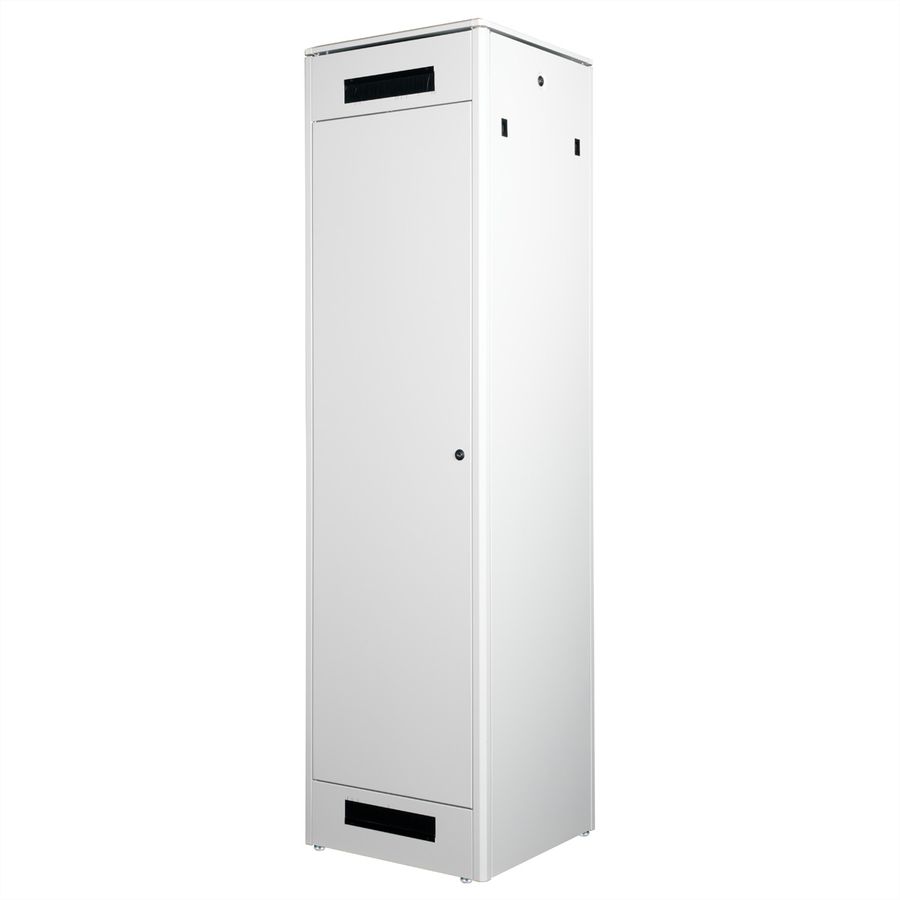 ROLINE 19-Zoll Netzwerkschrank Pro 47 HE, 600x600 BxT Glastür grau