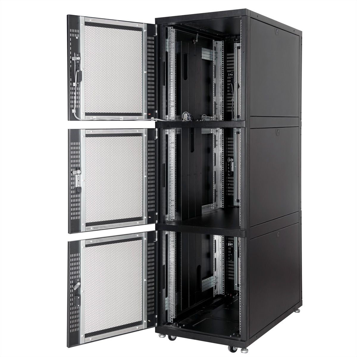 ROLINE Colocation-Schrank 45HE 800x1000mm, 2-Fächer, schwarz
