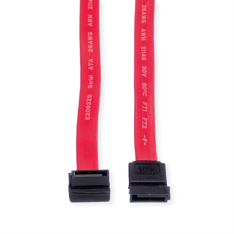 ROLINE Internes HDD-Kabel SATA 3.0 Gbit/s, gewinkelt, 0,5 m