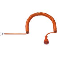 BACHMANN câble réversible H05BQ-F 2x1.00 orange