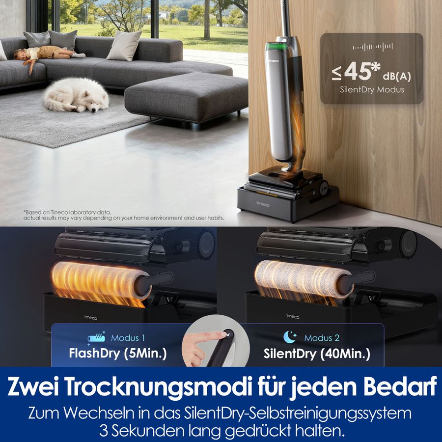 Tineco FLOOR ONE S9 Artiste Vapeur Pro, Aspirateur laveur