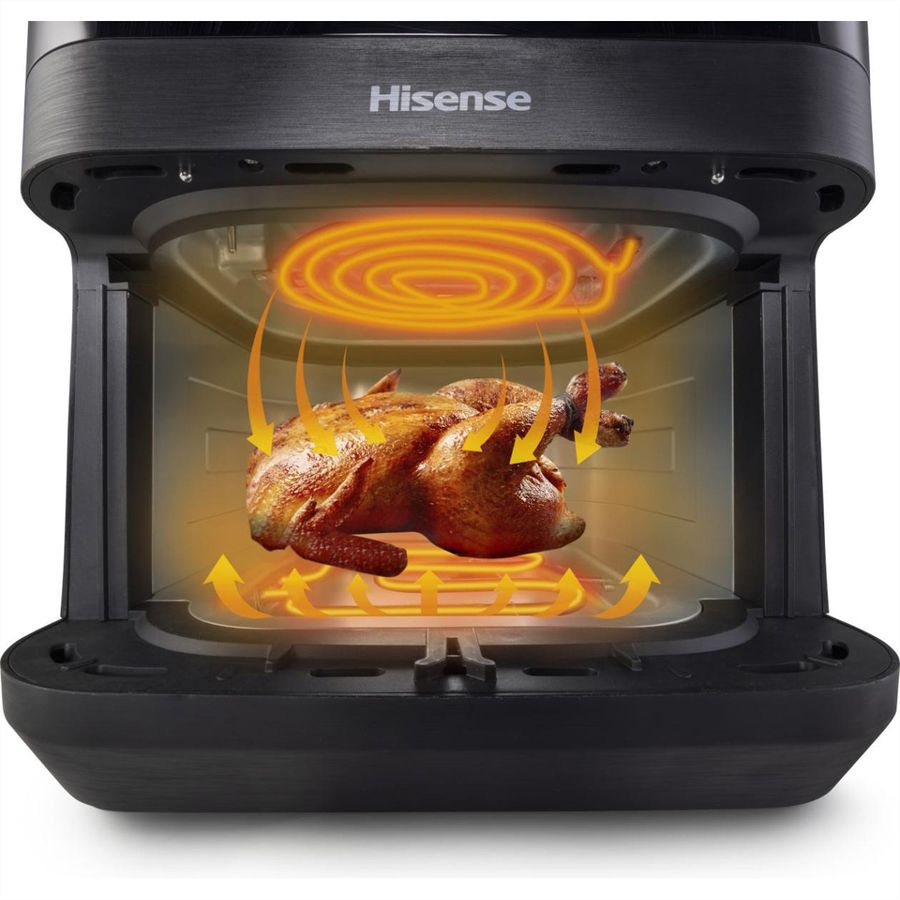 **Retoure**Hisense Heissluftfriteuse HAF2100DCD, 2100W, 7,7L