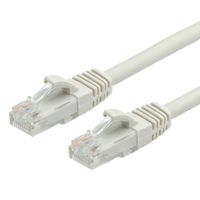 Cordon VALUE Cat.6 (Classe E) UTP LSOH, gris, 2 m