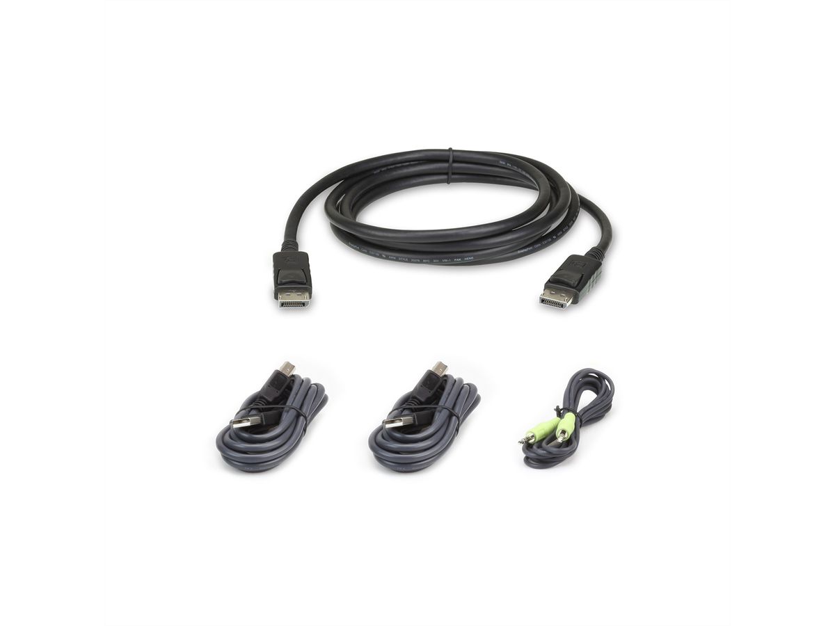 ATEN 2L-7D02UDPX4 Câble KVM DisplayPort