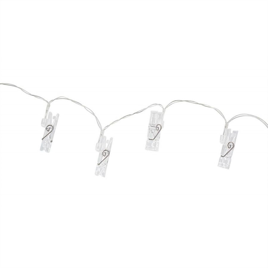 T'NB LENSY LED Lamettas mit Clip 10Stk., versch. Farben