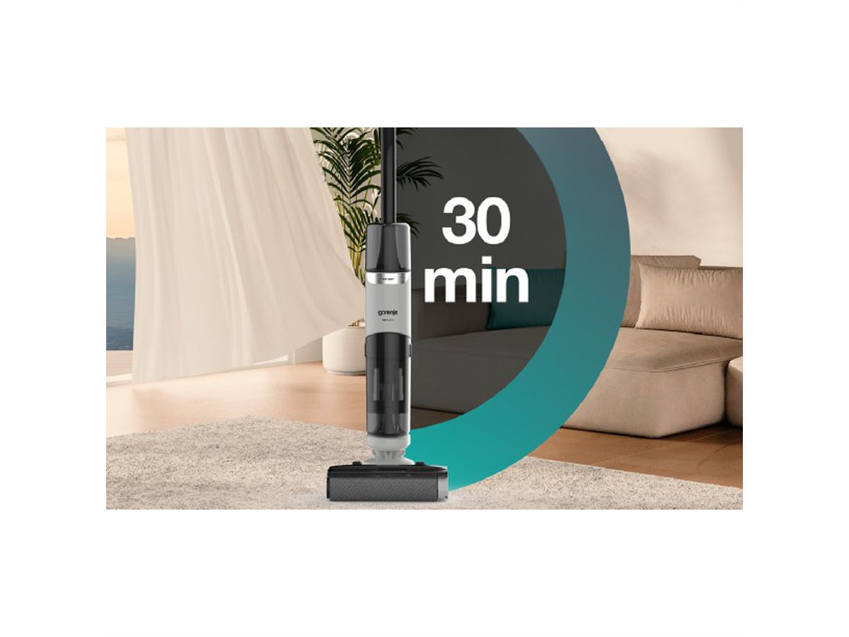 Aspirateur laveur sans fil Gorenje SFC216100G NEOCLEAN, 180 W, sans fil