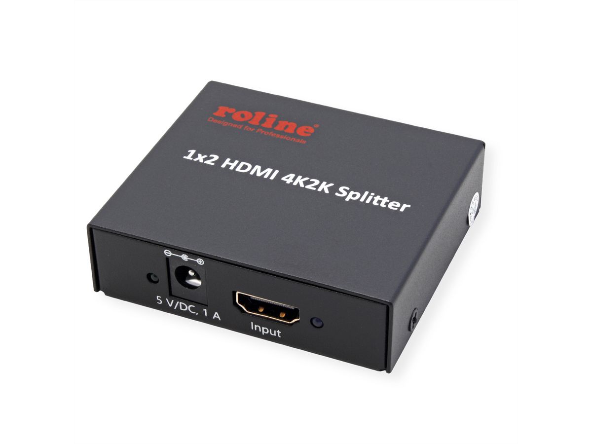 ROLINE HDMI Video-Splitter, 4K, 2fach