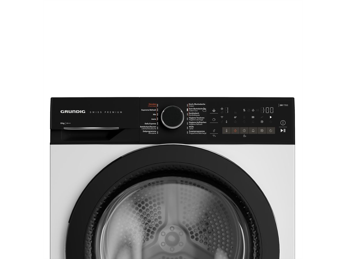 Grundig Wäschetrockner GTR5100, 8kg, A+++, weiss