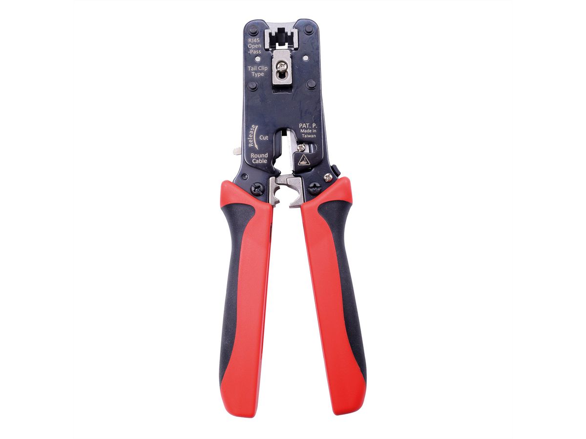 VALUE Crimpwerkzeug für Easy Passthrough Modularstecker, (21.17.3146/3147)