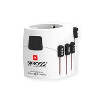 SKROSS Adaptateur de voyage universel PRO World et USB, monde