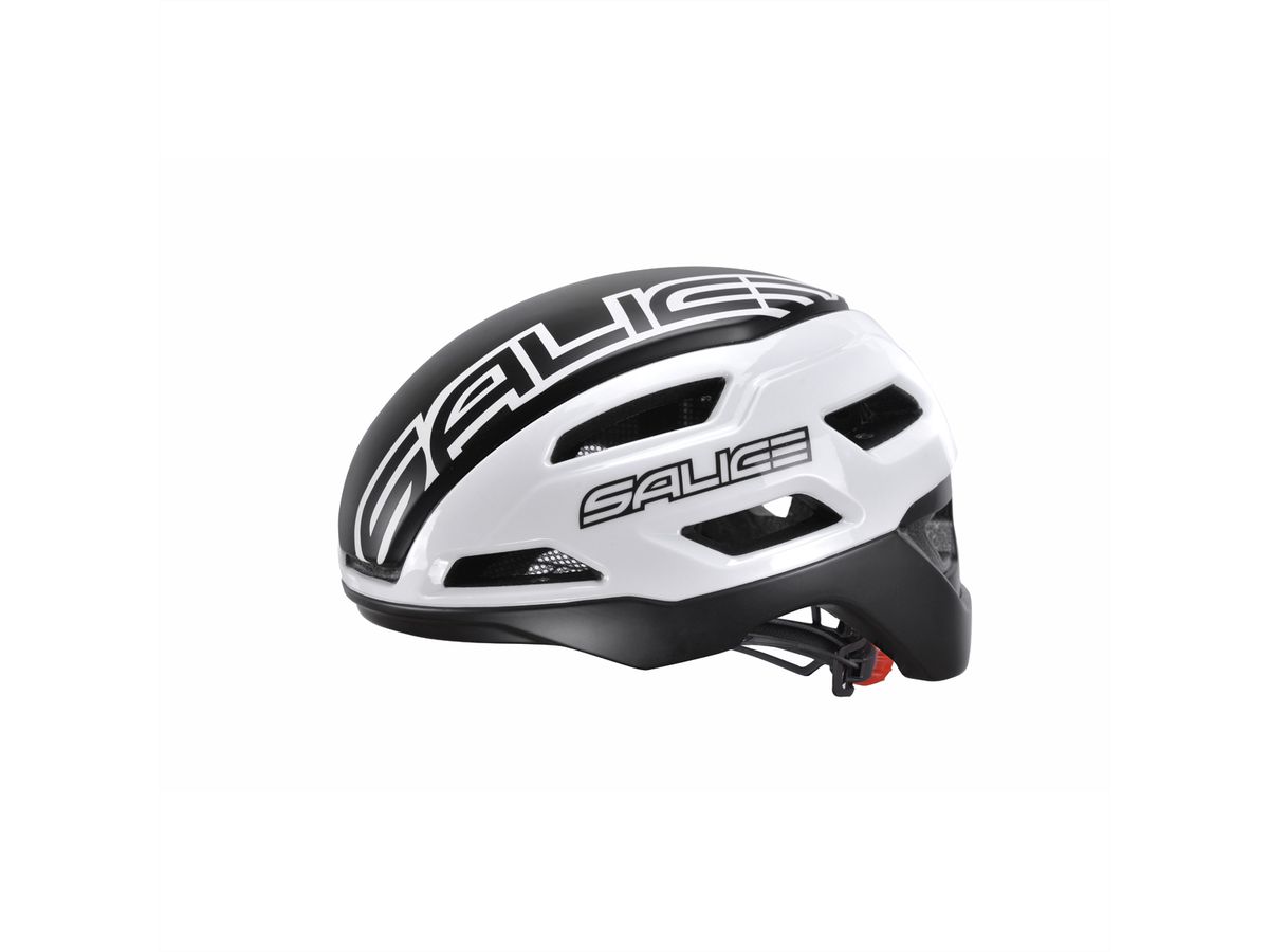 Salice Occhiali Casque de vélo Stelvio, M-L 54-60, White-Black