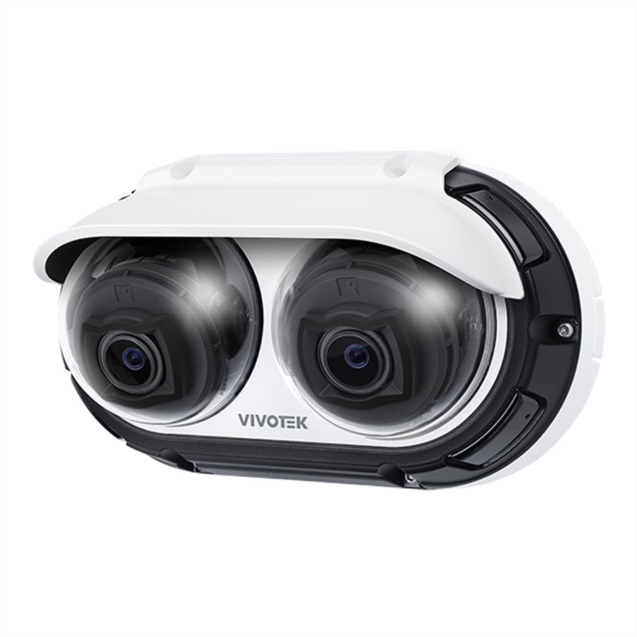 Vivotek MA9311-EHTV Vandal-Multisensor Caméra 2x 5 MP, 30-96°, IR-LED 20m