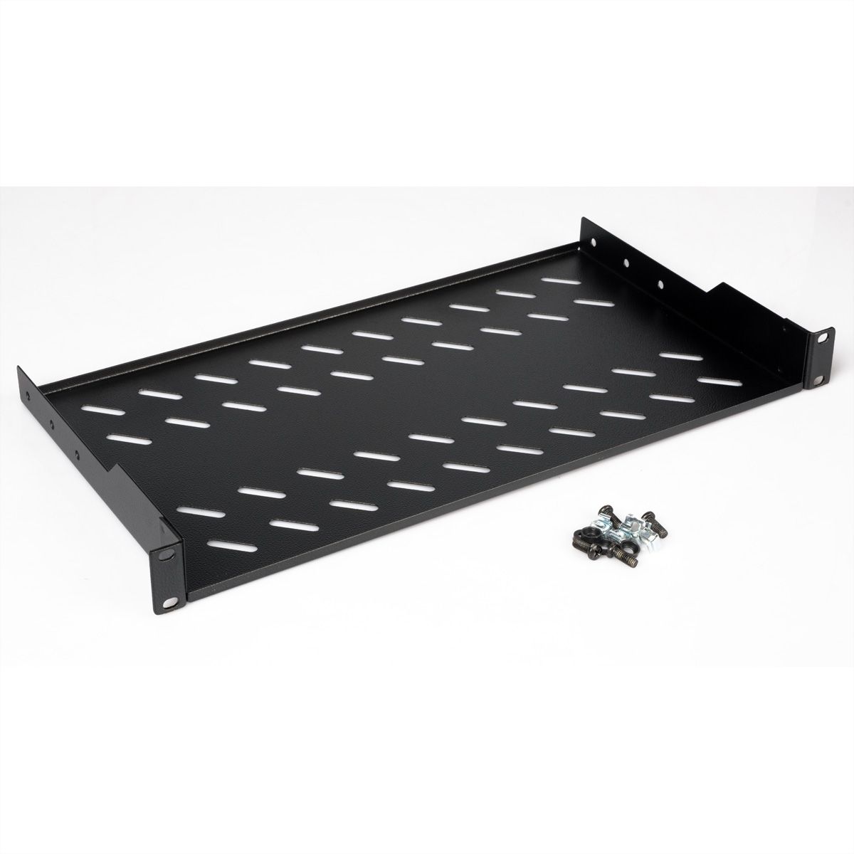 ROLINE 19-Zoll Fachboden 1 HE, 250 T 15 kg schwarz