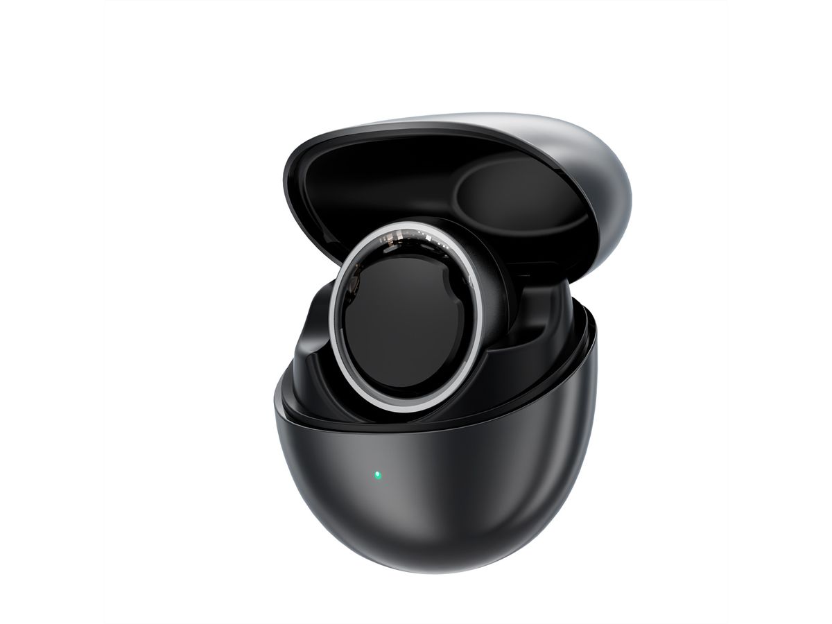 MYnextRING Smart Ring Silber matt, Grösse 8