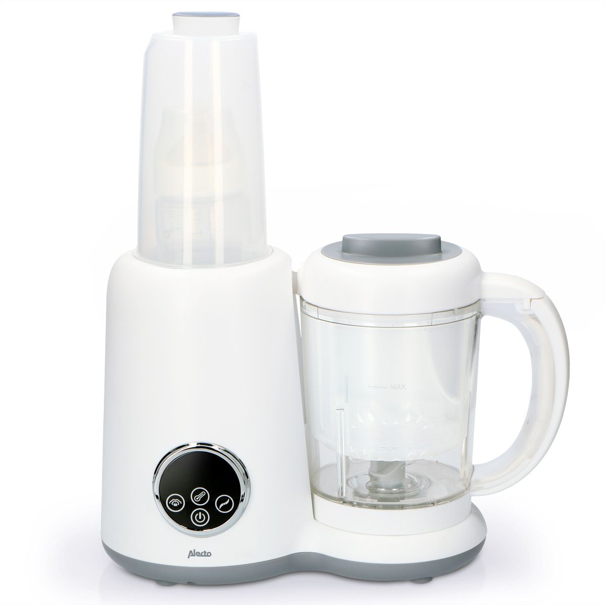 Alecto BFP-66 Appareil à purifier les aliments pour bébés 5 en 1, blance