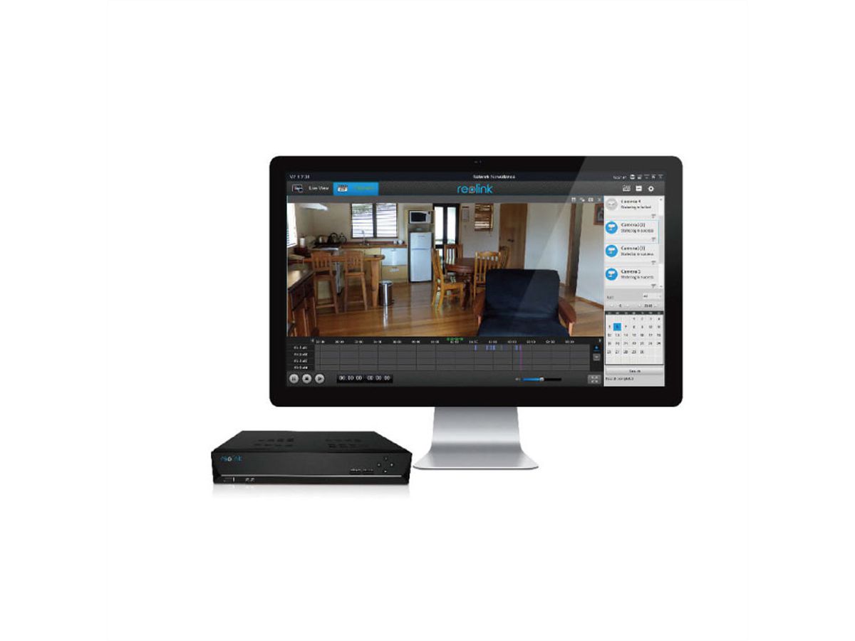 **Retoure**Reolink RLN8-410 8-Kanal PoE NVR inkl. 2TB Festplatte