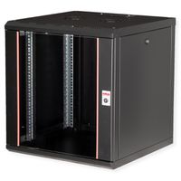ROLINE 19-Zoll Wandgehäuse Pro 12 HE, 600x600 BxT schwarz