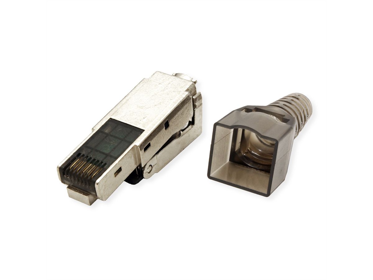 VALUE feldkonfektionierbarer RJ-45 Stecker Cat.6A (Class EA), STP