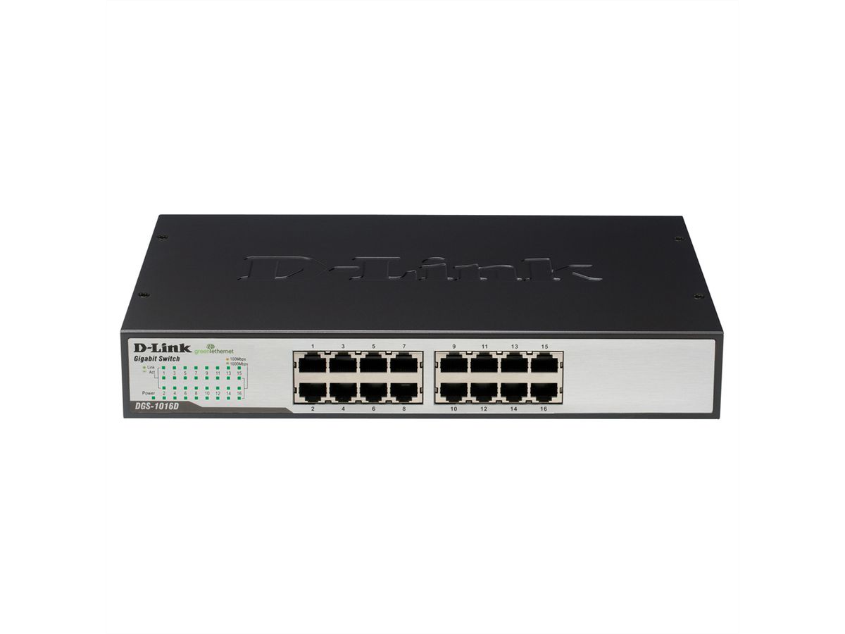 D-Link DGS-1016D Switch Gigabit 16 Ports
