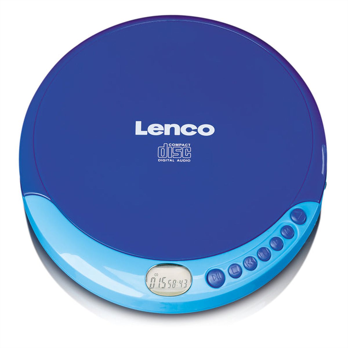 Lenco Lecteur CD portable CD-011BU bleu