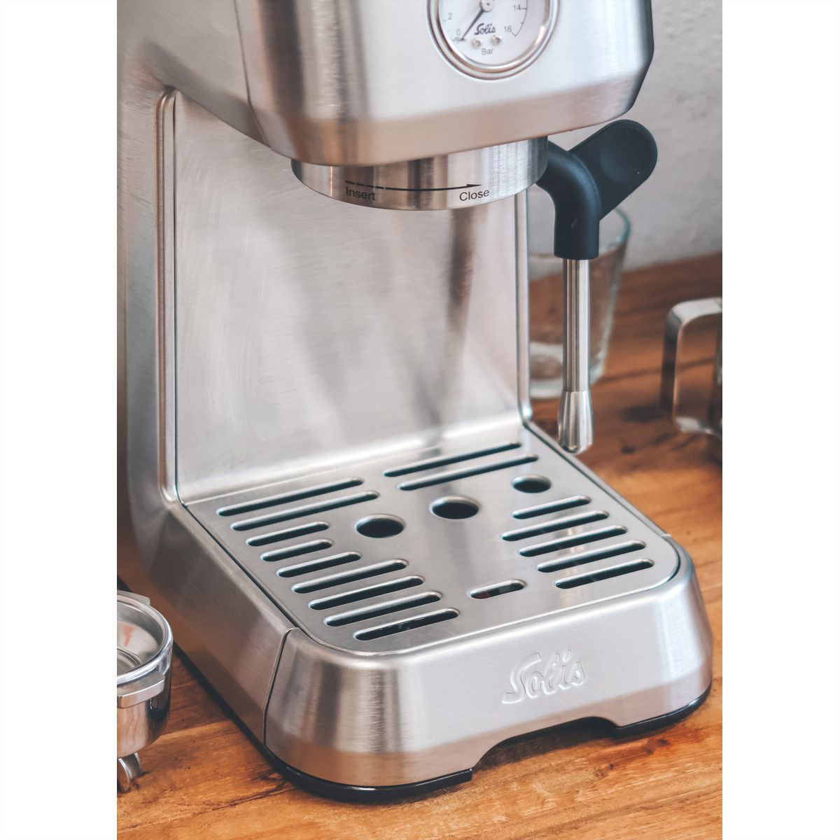 Solis machine à café Barista Perfetta+, argent, Typ 1170