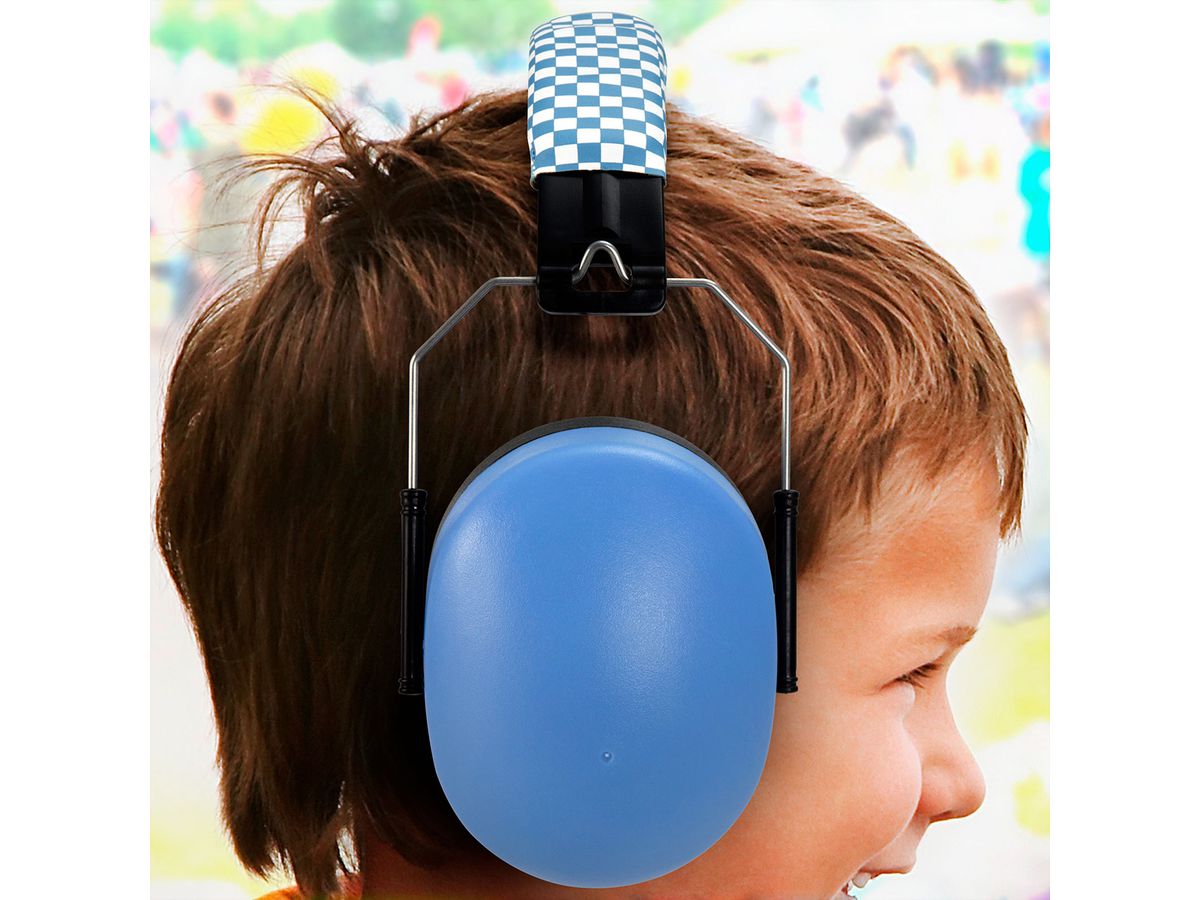 Alecto Protection Auditive Bébé BV-71BW, Bleu