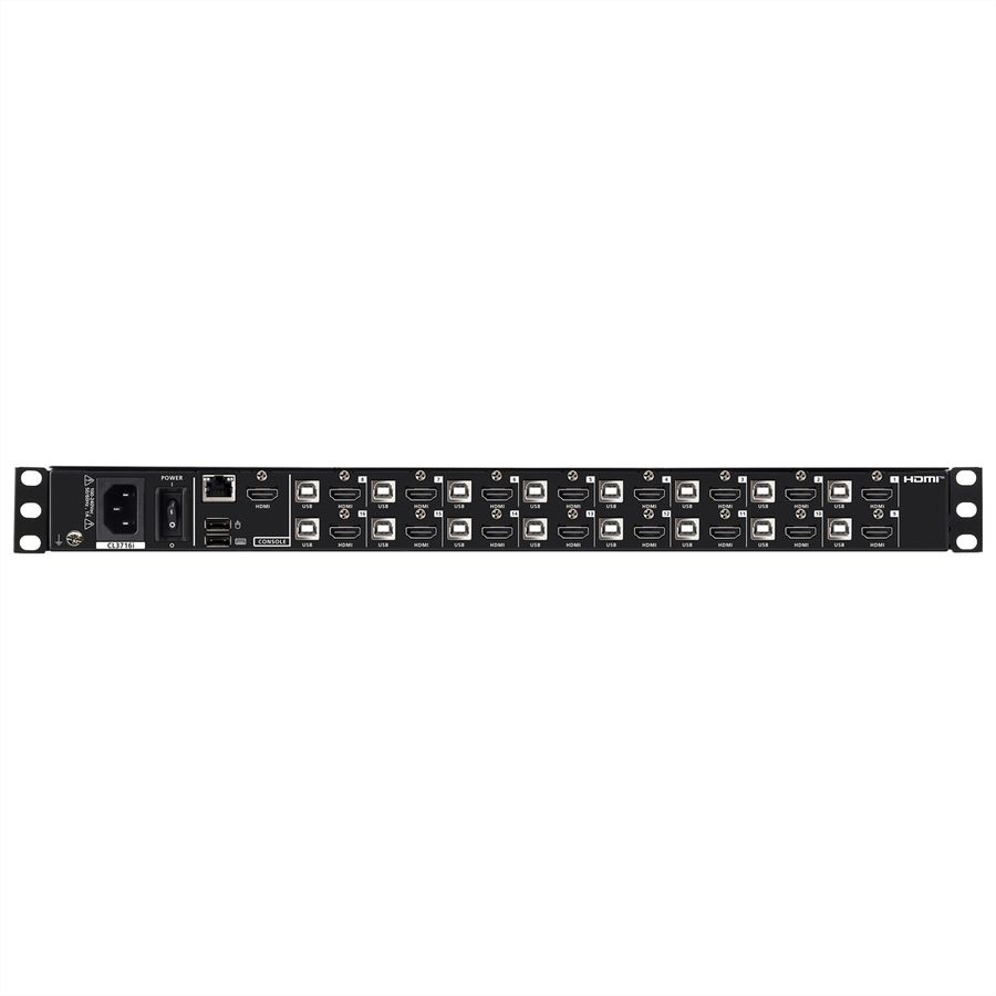 ATEN CL3716iNW CH 16-Port USB HDMI LCD KVM Konsole, CH-Layout