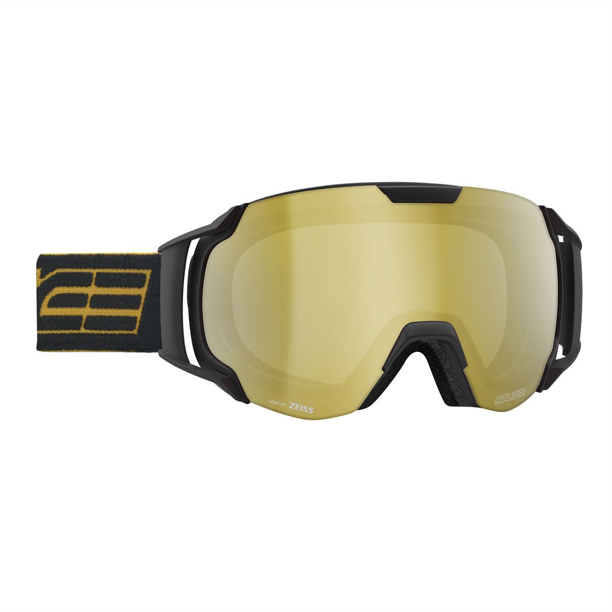 Salice Occhiali Lunettes de snowboard 619DARWF, Black / Darw Gold