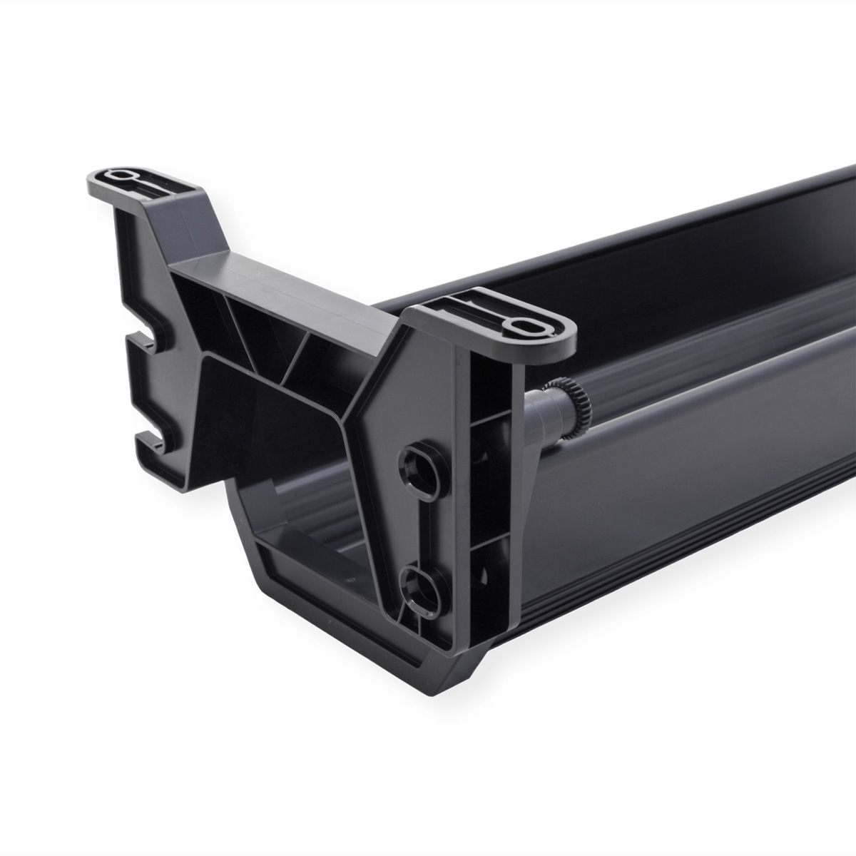ROLINE Easy2Open Kabelkanal, Untertischmontage, schwarz, 44,9 cm