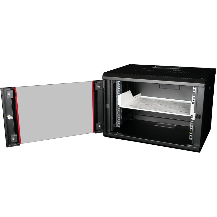 ROLINE 19-Zoll Fachboden 2 HE 350 T, 25kg Tragkraft grau